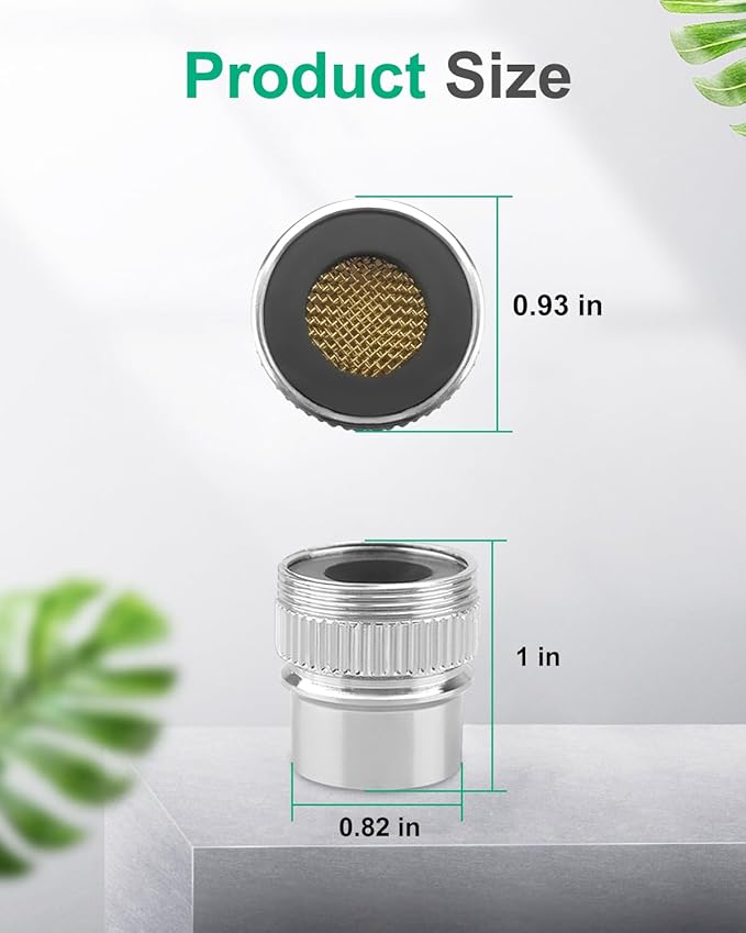 WD1X1447 Faucet Adapter Fit for GE Portable Dishwashers, Replace 270262 AP203841 2WD01X1447 WH41X0361 WH41X0393 WH41X361 WH41X393