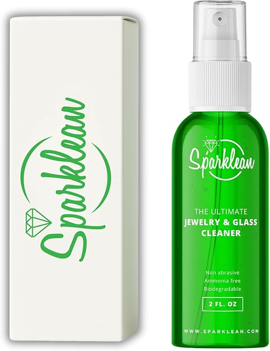 Jewelry Cleaner Solution | Premium Jewelry Cleaner for All Jewelry | Spray Natural Free of Toxins and Ammonia|Silver, Gold and Diamond Cleaner | & Anti Tarnish Spray for Jewelry