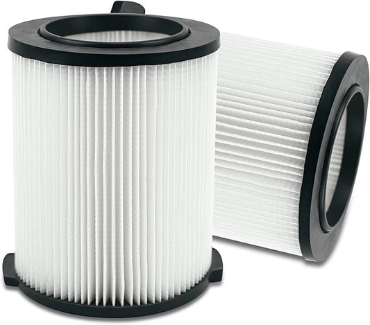 VF4000 Replacement Filter Wet Dry Vacuum Cleaner Compatible with RIDGID Wet Dry 5-20 Gal, 6-9 Gal Husky Vacuum, CRAFTSMAN 17816 Shop Vacuum (2 Pack Filters)