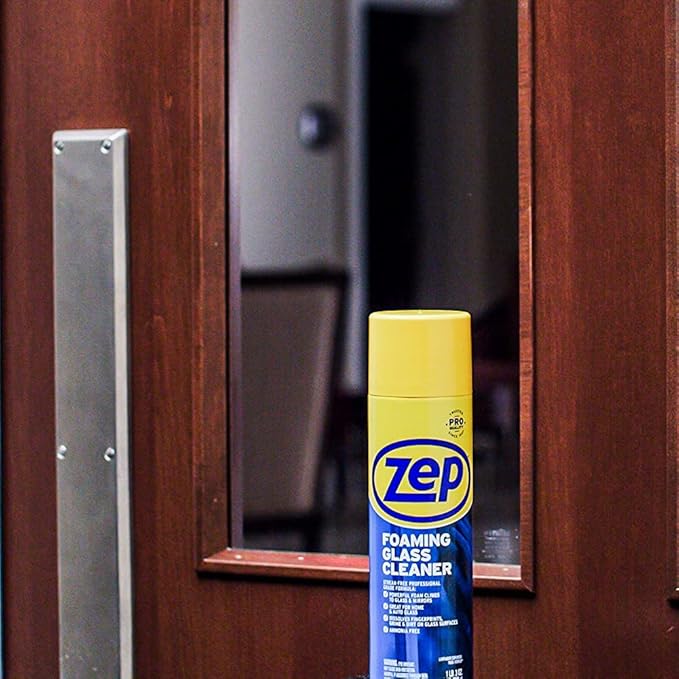Zep ZUFGC24 Foaming Glass Cleaner 19 Ounces