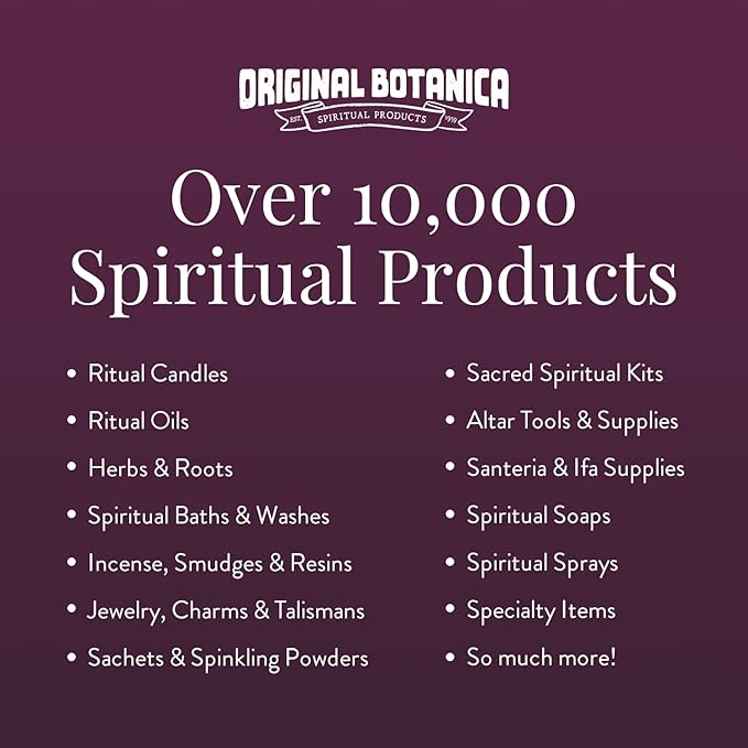 Original Botanica Bath and Floor Wash Spiritual Cleansing Negative Energy Protection Herb Purification, 8oz (High John The Conqueror Bath)