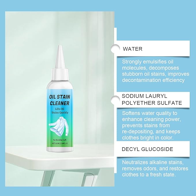 Laundry Stain Remover, Fast-Acting, 100ml, Fabric Stain Cleaner, Scented Odor Remover, Multi-S-urface Use, For Travel Carpet Upholstery Couch Mattress Wine Ink Blood Urine Odor