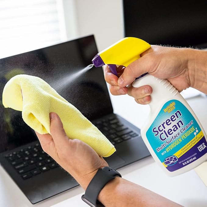 Invisible Glass 92013 16-Ounce Screen Clean Multi-Surface Cleaner Perfect for Touch Screens, Smart Phones, Tablets, Laptops, Glass, and Electronics, Pack of 1