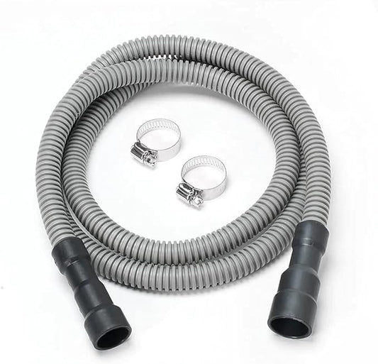 Dishwasher Drain Hose - 10 Foot - Corrugated and Flexible Hose for Installation or Replacement from Kelaro