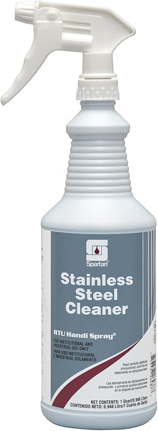 SPARTAN Stainless Steel Cleaner - Qt, 12/cs