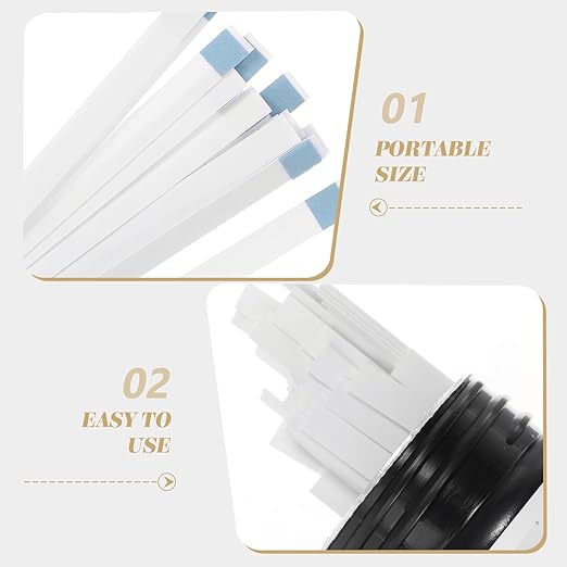 Water Hardness Test Strips 0-425ppm Swimming and Spa Water Testing Kit with Blue Color Indicator and Swimming Pool Quality Detection