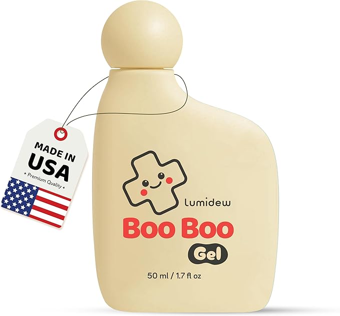 Boo Boo Gel for Kids I Gentle Hypochlorous Acid Skin Relief | Non-Stinging Cleaning Gel for Cuts, Scrapes, Bug Bites, Rashes & Minor Burns | Safe for All Ages, Alcohol-Free, Fast Soothing Care