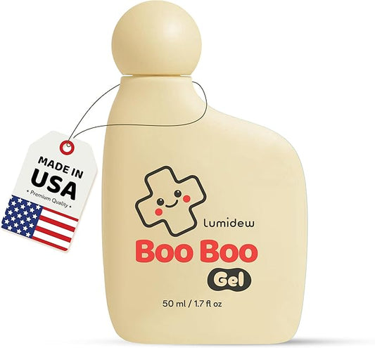 Boo Boo Gel for Kids I Gentle Hypochlorous Acid Skin Relief | Non-Stinging Cleaning Gel for Cuts, Scrapes, Bug Bites, Rashes & Minor Burns | Safe for All Ages, Alcohol-Free, Fast Soothing Care