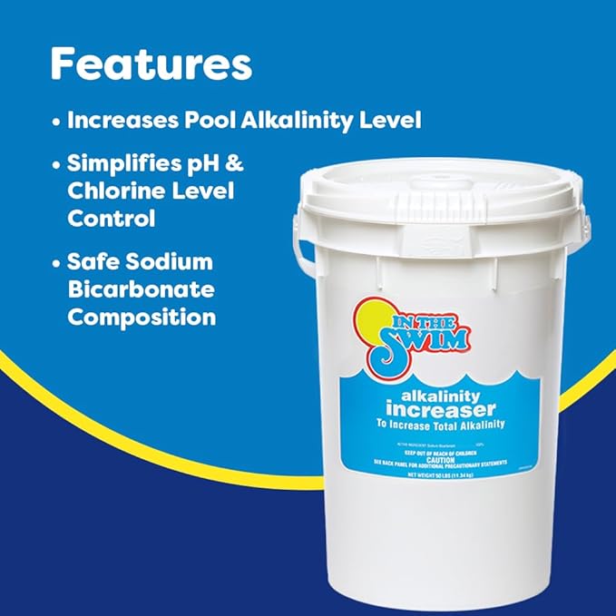 In The Swim Bromine Plus and Alkalinity Increaser - 25 Pounds of Bromine - 25 Pounds of Alkalinity Increaser