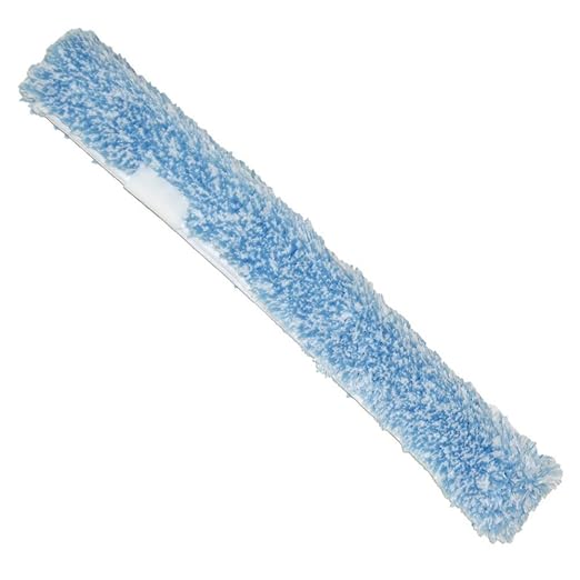 Unger Professional 18” Combi Window Cleaning Tool Refill Sleeve for Washer Products, High Absorbent Squeegee Sponge to Clean Glass Surfaces, Gently Scrubbing and Washing Replacement