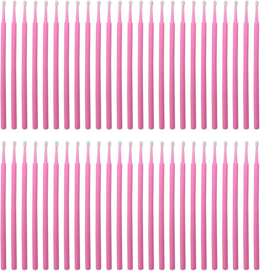 100 Pack Phone Charge Port Cleaning Tool kit,Bendable Mini Soft Round Brushes Cleaner Compatible with iPhone 11 Pro Speaker Tablet Camera Laptop Computer Smartphone, Pink