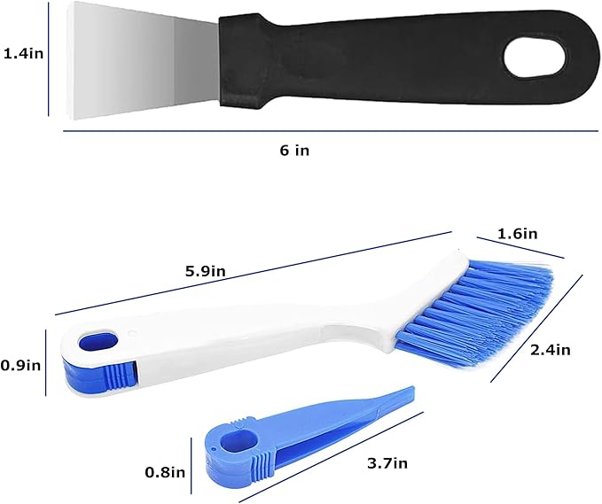 Crevice Cleaning Brush 12Pcs, Hard Bristle Deep Cleaning Brushes Supplies for Household use, Kitchen, Bathroom, Corner, Grout, Sink, Cup, Teapot, Bottle, Blender