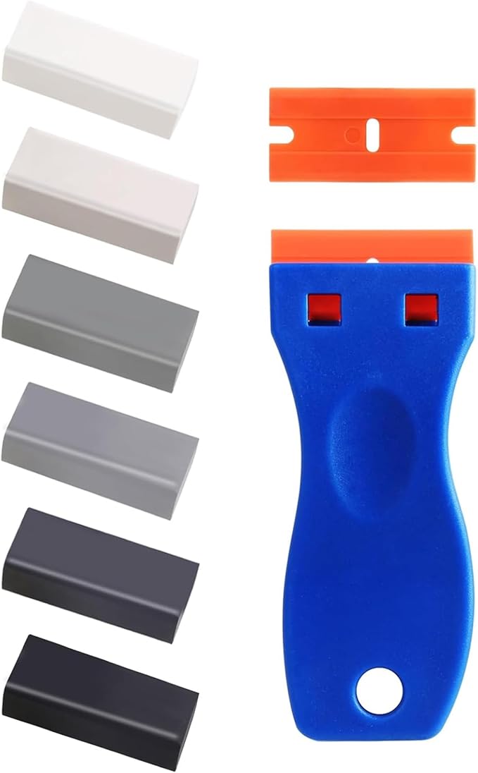 Wood Filler Sticks - 6 Colors Hardwood Floor Scratch Repair Kit, Upgrade Laminate Floor Repair Kit, Vinyl Wood Floor Repair Kit, Furniture Wood Crayons for Scratche Nail Holes Floors Cabinets Doors