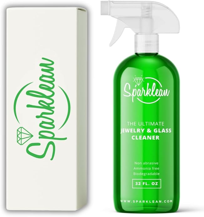 Jewelry Cleaner Solution | Premium Jewelry Cleaner for All Jewelry | Spray Natural Free of Toxins and Ammonia|Silver, Gold and Diamond Cleaner | & Anti Tarnish Spray for Jewelry