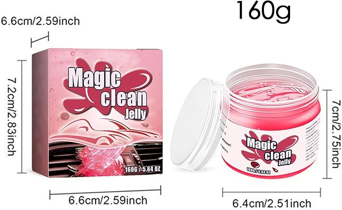 Car Crevice Cleaning Gel - Car Cleaning Putty for Interior, Dust Remover Gel | Gel for Air Vents, Automotive Dust Car Crevice Cleaner, Keyboard Cleaner for Laptops, Desks, Keyboards, Gear Levers