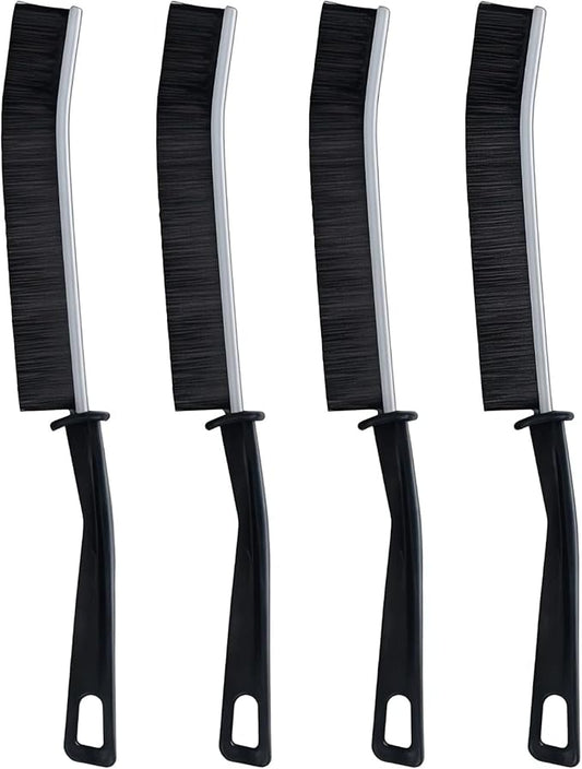 5 PCS Crevice Cleaning Brush Set, Extremely Skinny Gap Cleaning Tools,Hard Bristle Gap Brush for Bathroom & Kitchen, Grout Cleaner Tool for Window Tracks and Tile Lines,Car Detailing