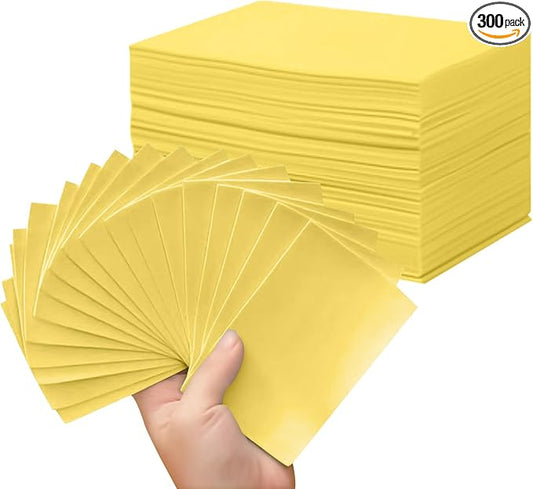 Floor Cleaning Tablets Sheets, Method Hardwood Floor Cleaner and Polish Pack of 300, Concentrate Mild Scent For RV Wall Tiles, Hardwood, Laminate Floor, Yellow