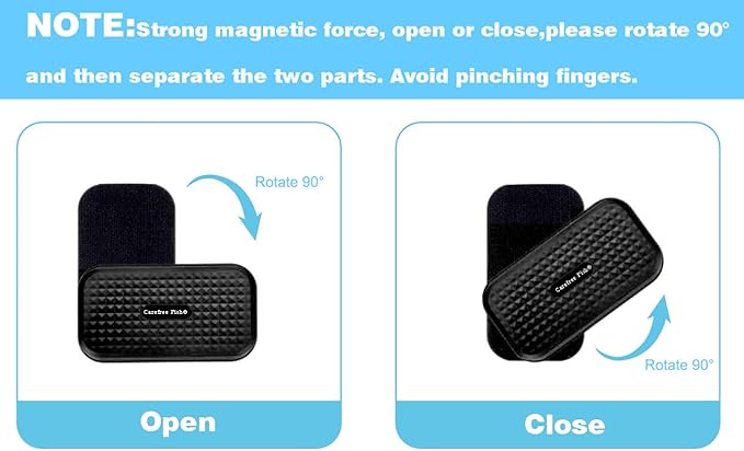 Carefree Fish Aquarium Super Strong Magnetic Cleaner for Acrylic Tank and Glass Fish Tank Magnet Brush Floating