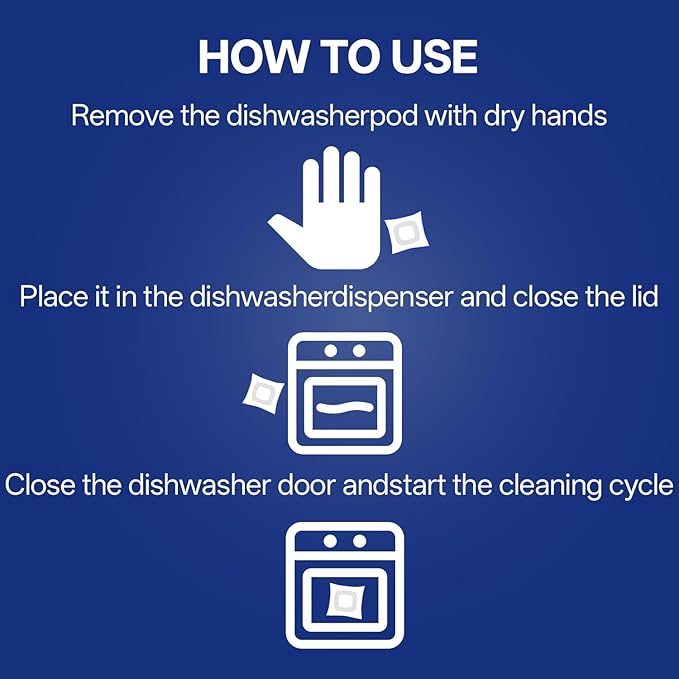 ECO Dishwasher Pods 168 Count, with Glycerin & Enzymes (Protease, Amylase),Dishwasher Detergent Liquid dish pod for Powerful Cleaning, No Pre-Rinse, Fights 24-Hour Dried On Food, Plant-Based