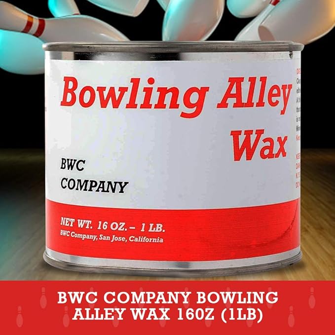 Bowling Alley Wax, Clear Paste, 16 oz. Can - Surface Protection Wax for Polishing & Cleaning