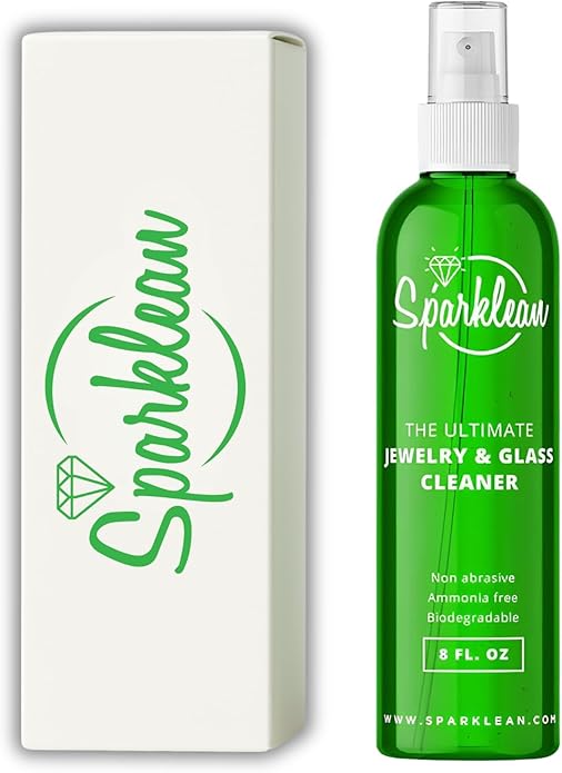 Jewelry Cleaner Solution | Premium Jewelry Cleaner for All Jewelry | Spray Natural Free of Toxins and Ammonia|Silver, Gold and Diamond Cleaner | & Anti Tarnish Spray for Jewelry