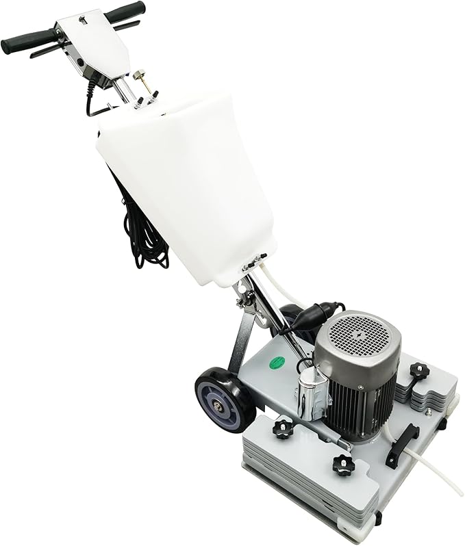 Electric Floor Grinder Floor Grinding Machine 3.43Gal Floor Polisher Floor Scrubber 110V 1500W