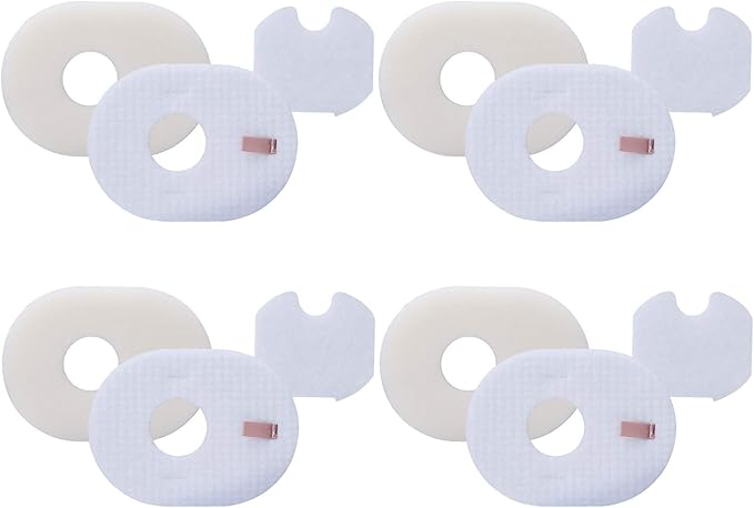 4 Pack Filter Replacement for Shark Rocket Vacuum HV300 HV301 HV300W HV302 HV305 HV310 UV450 Foam & Felt Filter Kit