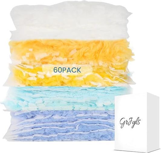 Duster Refills Bulk Compatible with Swiffer Dusters Swiffer Microfibre dust Cleaner for Cleaning Home, Office, Furniture (Color Mixing, 60 PCS (180°+360°))
