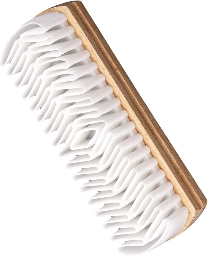 Suede Shoes Brush Eraser, Durable Suede Cleaning Brush Shoe Cleaner Tool with Raw Rubber Bristles and Beech Wood Handle for Boots Bags Purse Jacket Sofa