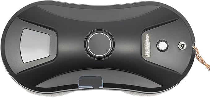 Window Cleaner Robot, Window Cleaning Robot with Water Spray, Automatic Cleaning with Intelligent Path Planning, 2800Pa Suction Power, Remote Control, Robot Window Cleaner, for Windows/Tiles, Black