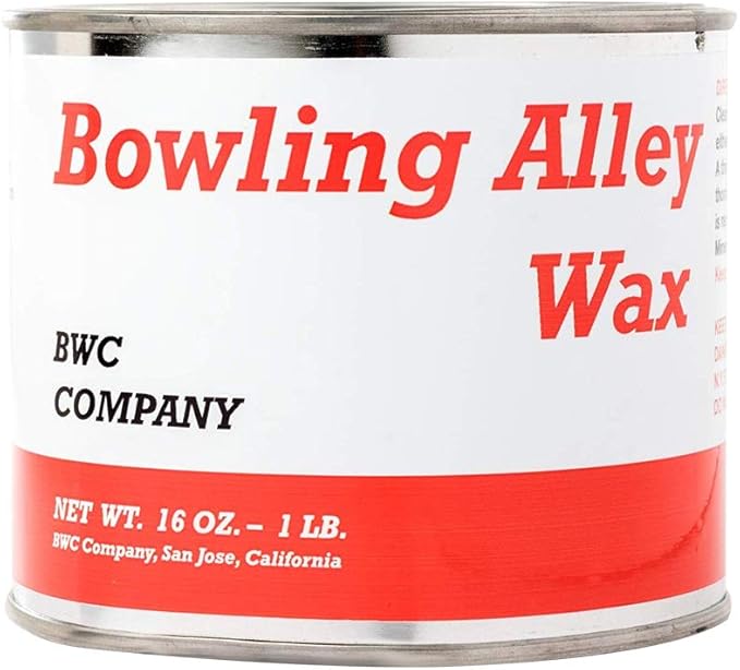Bowling Alley Wax, Clear Paste, 16 oz. Can - Surface Protection Wax for Polishing & Cleaning