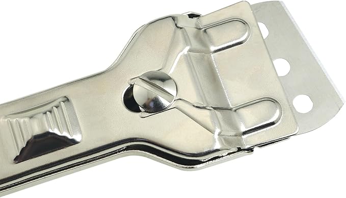 All Metal Heavy Duty Scraper Tool (5 blades) for Removing Stains and Cleaning Stovetops Countertops Appliances and Glass Debris