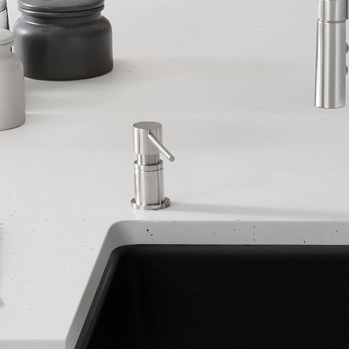 BLANCO, Stainless 402299 LATO Kitchen Soap Dispenser, 10 oz