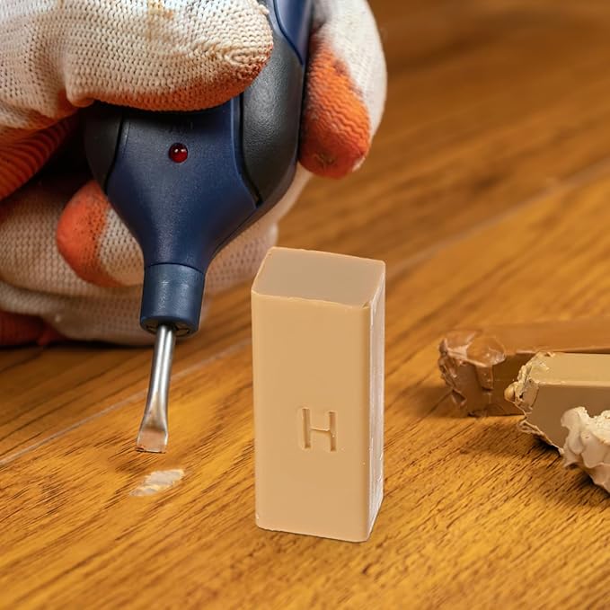 11Pcs Wood Wax Filler Sticks Furniture Hardwood Laminate Lvp Luxury Vinyl Flooring Filler Floor Restorer Scratches Crack Holes Tables, Desks, Cabinets, Stairs