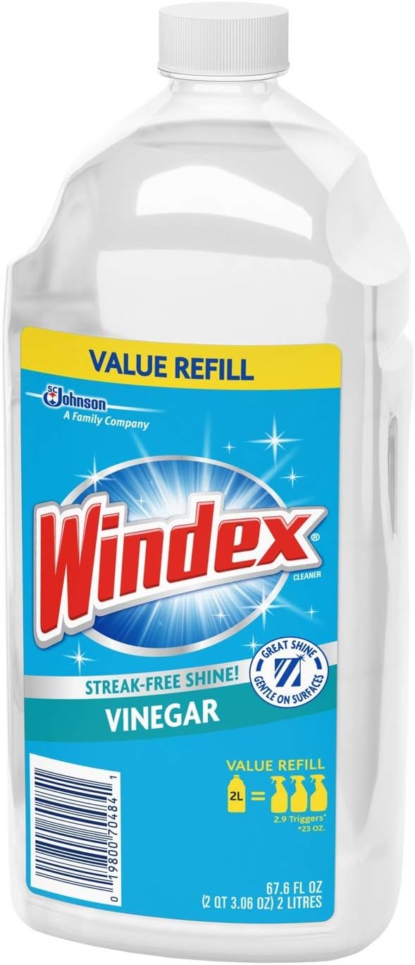 Windex Vinegar Multi-Surface Cleaner Refill, 2 L (2)