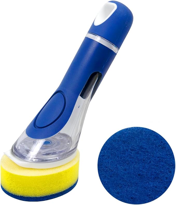 CELOX Dishwand, Dish Scrubber with Soap Dispenser for Kitchen Sink