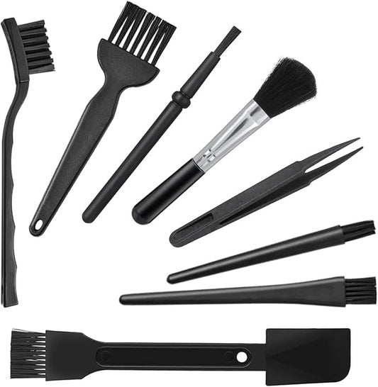 Computer Keyboard Cleaning Brush 8Pcs Small Portable Laptop Electronics Camera Anti Static Brushes Kit