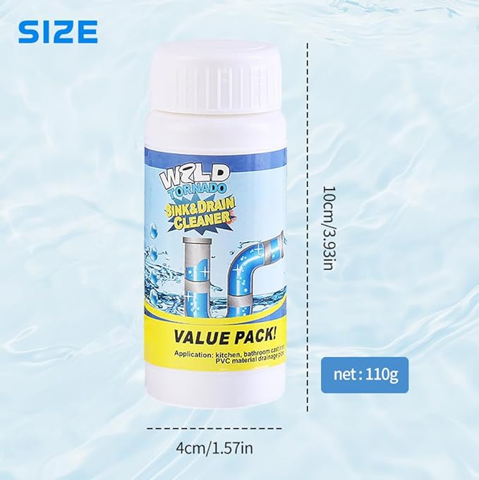 Sink Drain Cleaner, 2025 New Sink and Drain Cleaner, Multi-functional pipe unclogging agent, Powerful Sink Cleaner for Kitchen and Pipes Cleaning Tool (3PCS)