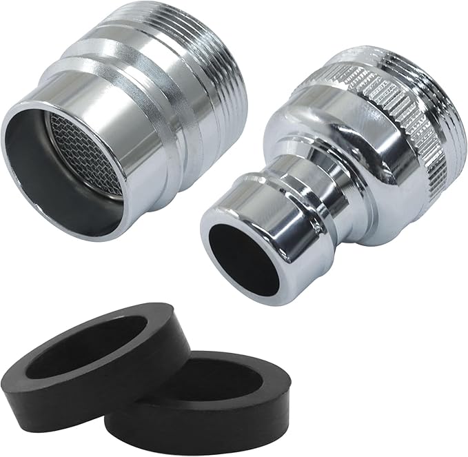 Dishwasher Faucet Adapter with Aerator, Sink Adapter Portable Washer Connector for Kitchen/Bathroom Faucet/Portable Dishwasher Users