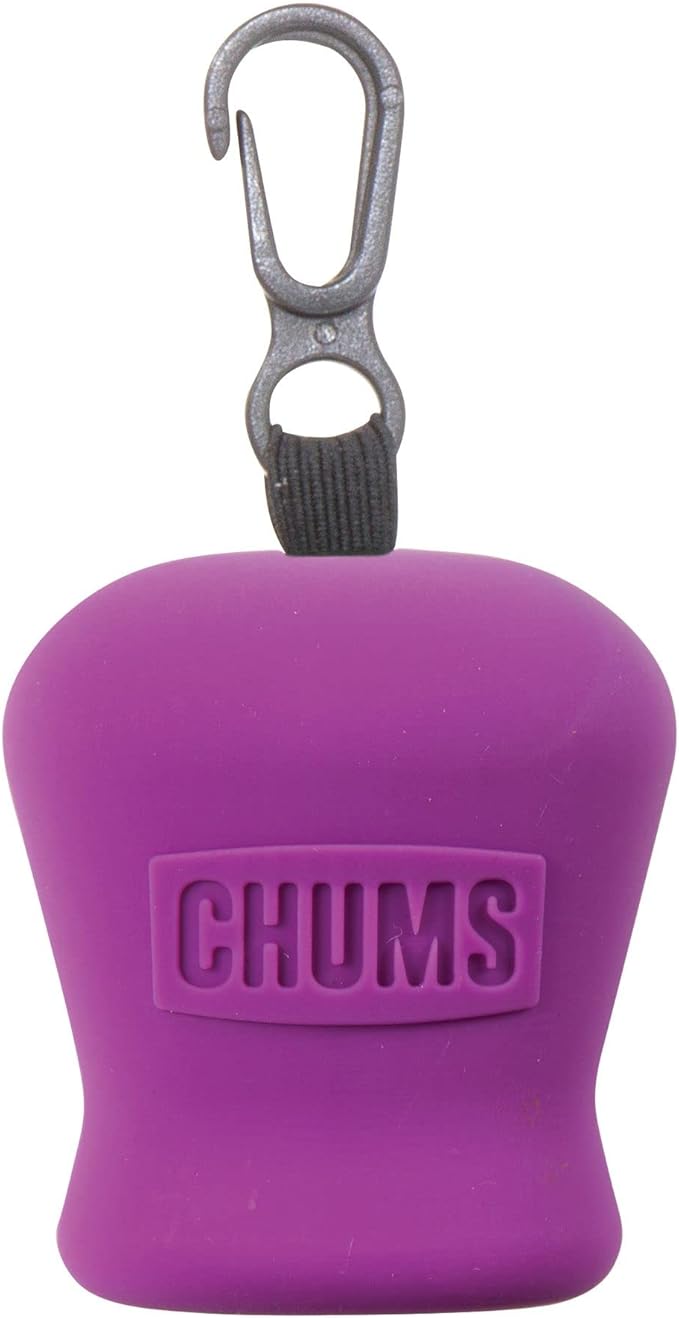 Chums Pouch Microfiber Lens Cloth - Portable Lens & Screen Cleaner Cloth Keychain (Purple)