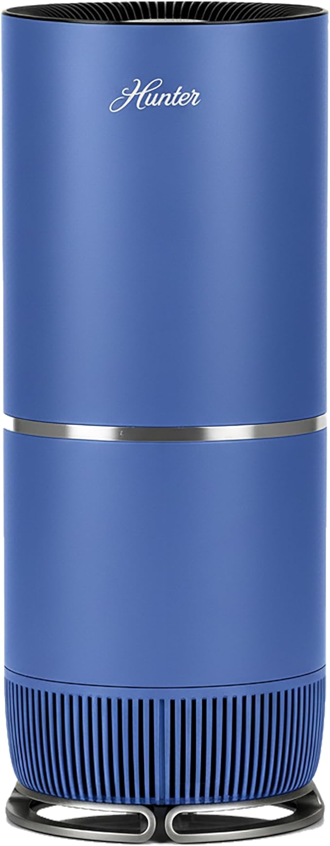 Hunter Fan Company HP670 Air Purifier for Allergies, Removes Dust, Smoke, Mold, and Pollen, Covers up to 195 Sq. Ft., Digital Tall Tower, Denim