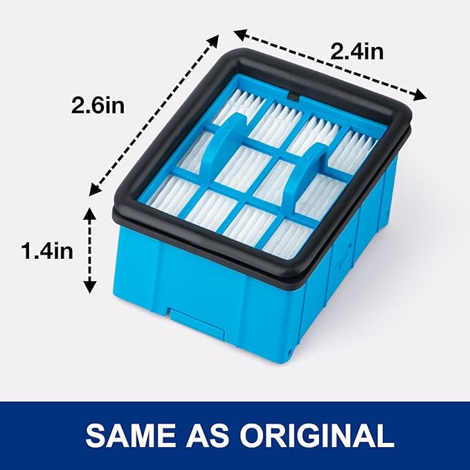 3882 Crosswave Omniforce Replacement Parts for Bissell 3882/3883 / 3967F / 3970F CrossWave OmniForce/OmniFind Vacuum Cleaner, 4 HEPA Filters