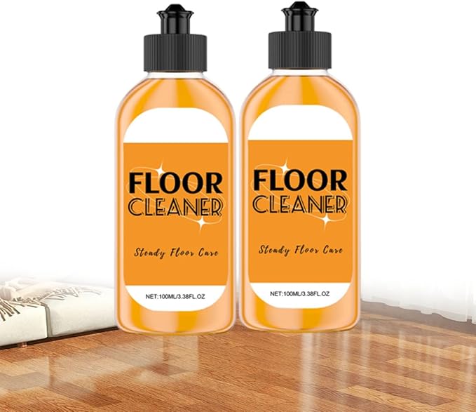 Plant-Based All-Purpose Cleaner,Streak-Free Shine & Universal Use,Powerful Stain Removing Floor Cleaner,Multi-purpose Floors and Hardwood Cleaners Solution (2PCS)