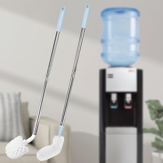 3 Gallon and 5 Gallon Water jug Cleaning Brush, Extra Long Water Bottle Carboy Brush