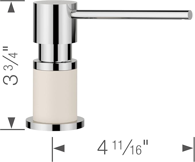 Blanco 443043, Lato Kitchen Soap Dispenser - Soft White