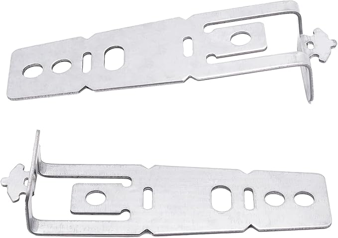 2 Pack WD01X27759 Dishwasher Mounting Bracket Compatible with GE 4961783 AP6994863 PS16219683 EAP16219683 Countertop Bracket Replacement Part