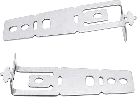 2 Pack WD01X27759 Dishwasher Mounting Bracket Compatible with GE 4961783 AP6994863 PS16219683 EAP16219683 Countertop Bracket Replacement Part