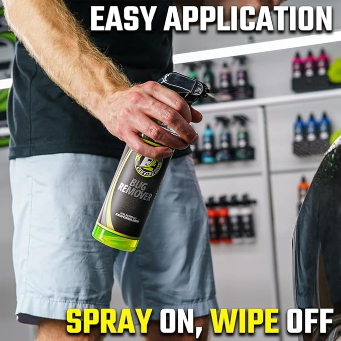ExoForma Bug Remover - 128 oz Bug Spray Remover, Effortlessly Dissolves Bugs and Bug Splatter - Quick & Safe for Car Paint, Rubber, Metal, Glass, Chrome & More