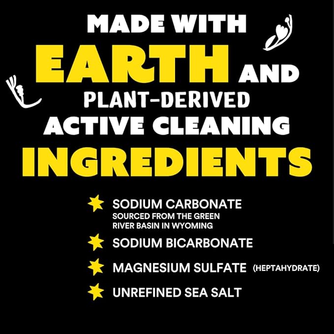 Molly's Suds Original Laundry Detergent Powder | Clean Laundry Detergent Powder for Sensitive Skin | Simple, Effective Ingredients, Stain Fighting | 240 Loads (Unscented)