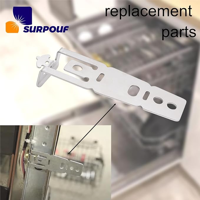 2Pack WD01X27759 Dishwasher Mounting Bracket Fits For GE Series Dishwasher Replacement Parts